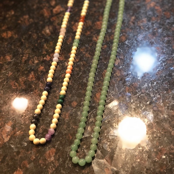 Hand Strung Beaded Necklaces - Picture 3 of 4